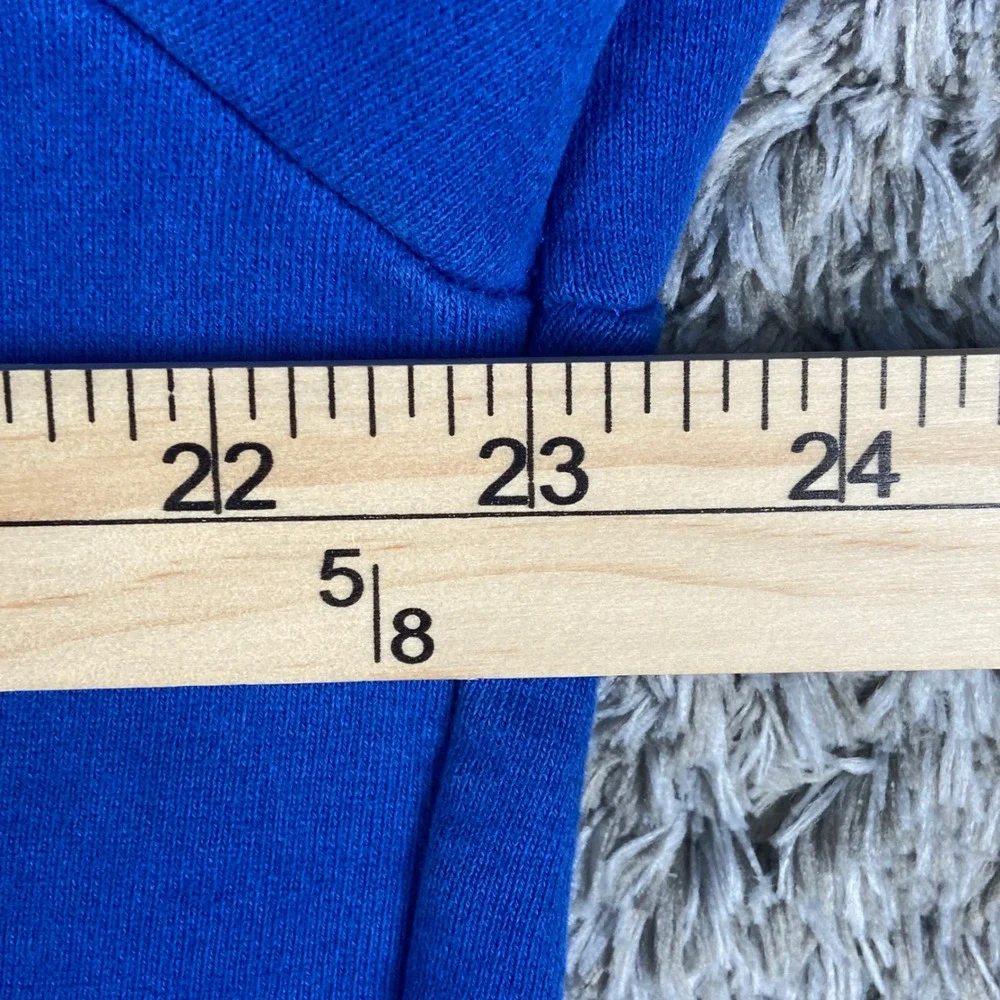 The North Face‎ Hoodie Mens XL Blue Pullover Logo Graphic Sweatshirt Gorpcore